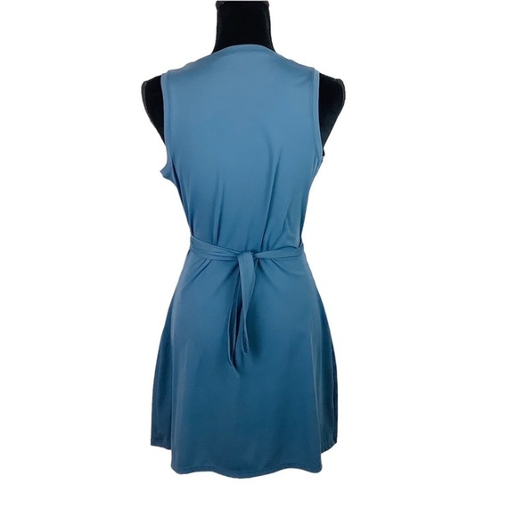 HALARA TIE UP FRONT CUT OUT MINI DRESS - Picture 7 of 9